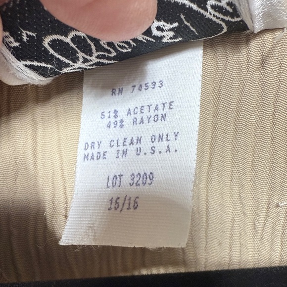 Jeffrey and Dara By Linda Hutley Elegant Beige Belted Maxi Dress 1980’s 15/16 - Picture 8 of 12